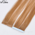 Top Supplier In Qingdao Real Human Hair Type Crochet Hair Extension Tape Hair Extension